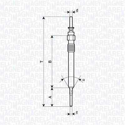 MAGNETI MARELLI Glow plug 062900130304 MAGNETI MARELLI 062900130304 F10 glow plugs cost