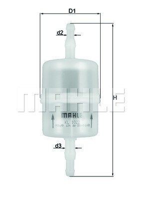 MAGNETI MARELLI Drivstoffilter 154072411546 154072411546 MAGNETI MARELLI Drivstoffilter Mazda billige