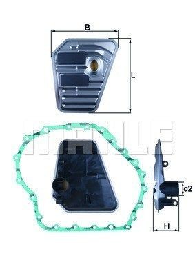MAGNETI MARELLI Hydraulikkfilter, automatikk 154072440116 Automatfilter MAGNETI MARELLI Audi A5 154072440116