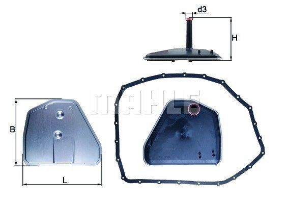 MAGNETI MARELLI Hydraulikkfilter, automatikk 154072440127 Automatfilter MAGNETI MARELLI Audi A5 154072440127
