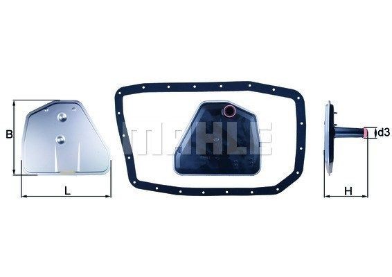 MAGNETI MARELLI Hydraulikfilter, automatisk gearkasse 154072440131 Automatfilter MAGNETI MARELLI BMW 154072440131