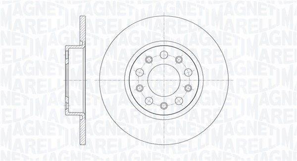 MAGNETI MARELLI Disco freno 361302040287 361302040287 Dischi freno DAIHATSU FEROZA MAGNETI MARELLI costo