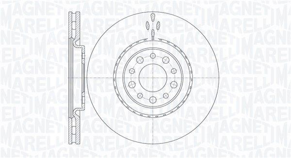 MAGNETI MARELLI Disco freno 361302040446 361302040446 Dischi freno ALFA ROMEO 75 MAGNETI MARELLI costo