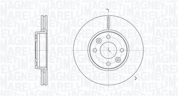 MAGNETI MARELLI Disco freno 361302040632 361302040632 Dischi freno MAGNETI MARELLI DAIHATSU FEROZA costo