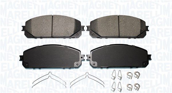 MAGNETI MARELLI Τακάκια φρένων 363916060933 Αγωνιστικά τακάκια MAGNETI MARELLI Jeep CHEROKEE 363916060933