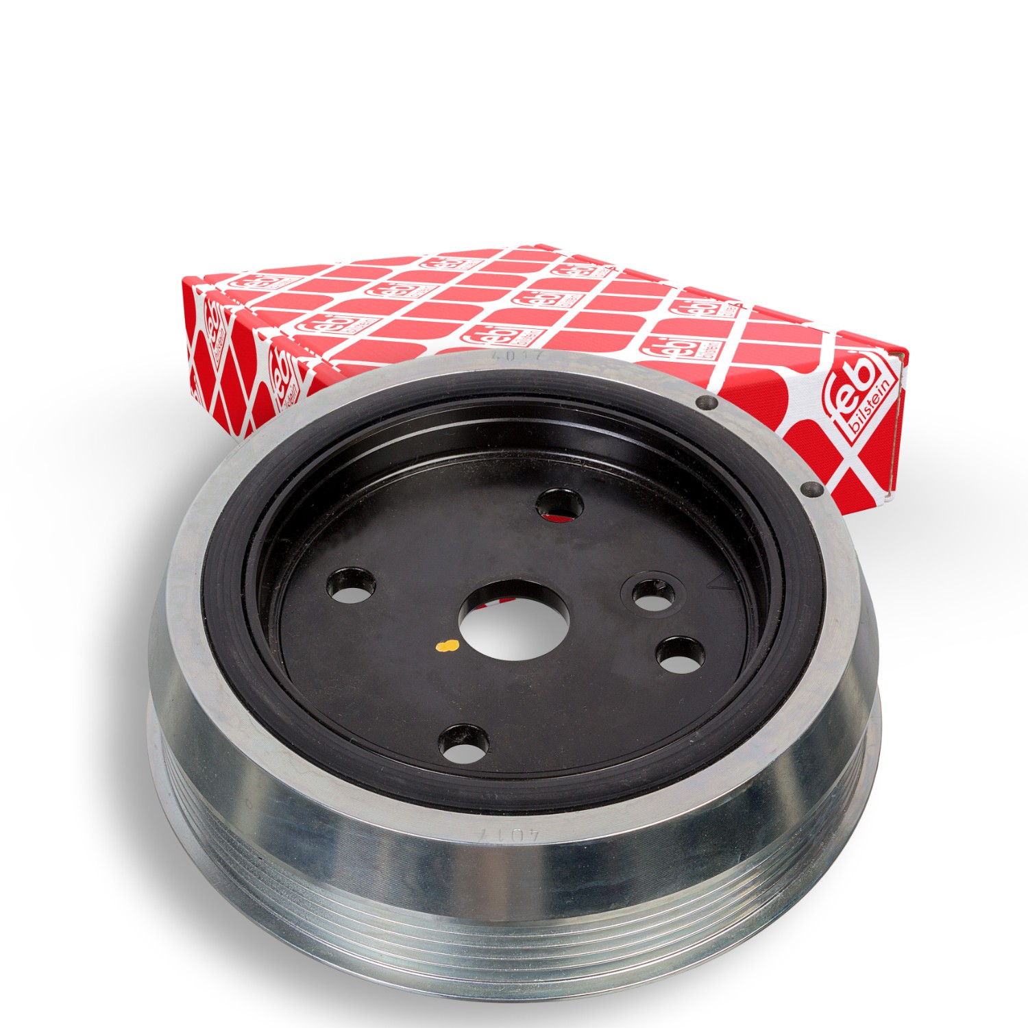 FEBI BILSTEIN Remskive, krumtapaksel 103963 103963 FEBI BILSTEIN Remskive til krumtapaksel Dacia billig