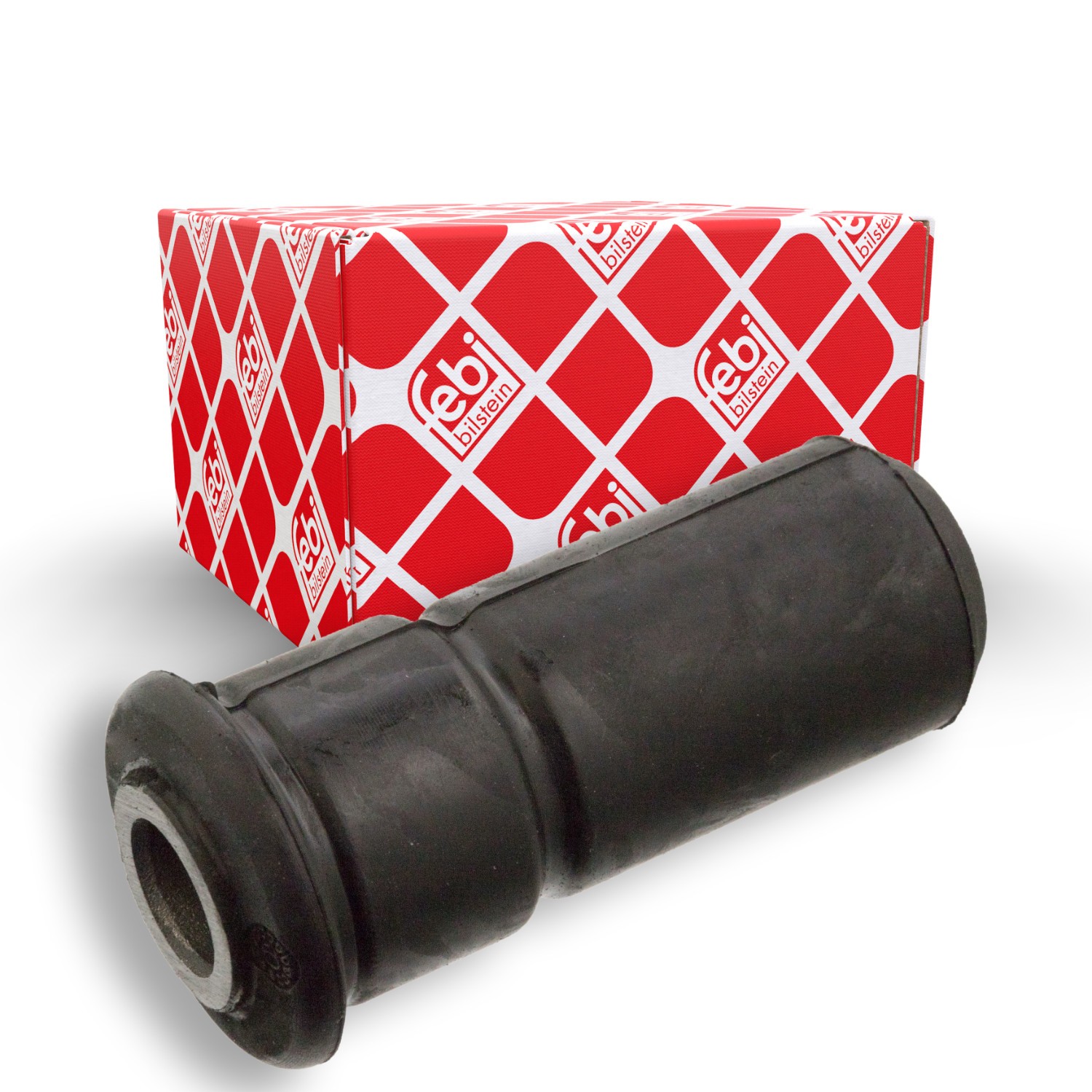 FEBI BILSTEIN Casquilho de apoio, mola de lâmina 104775 Molas de lâminas FEBI BILSTEIN Ford TRANSIT COURIER 104775