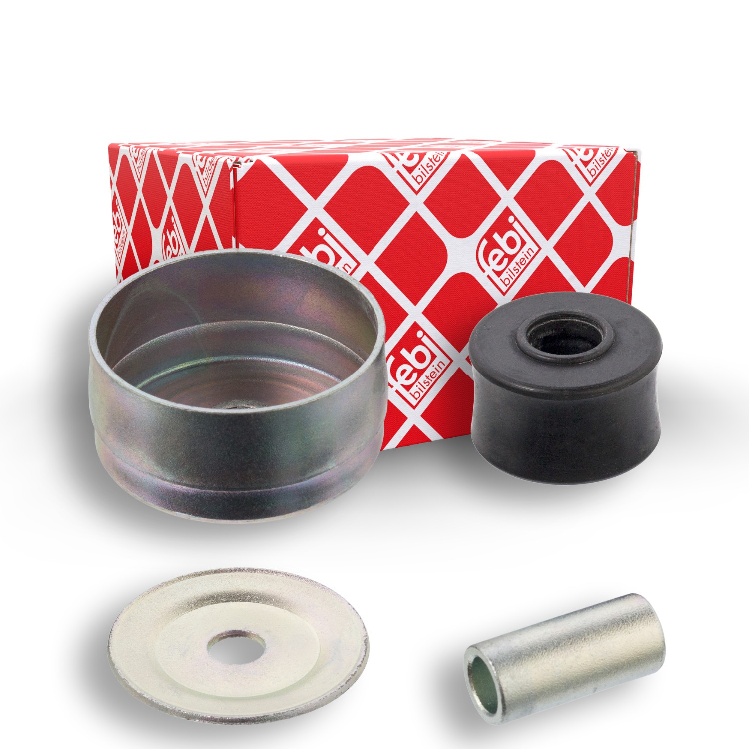 FEBI BILSTEIN Reparatieset, Ring voor schokbreker veerpootlager 104973 FEBI BILSTEIN 104973 Autovering Citigo Hatchback 2015