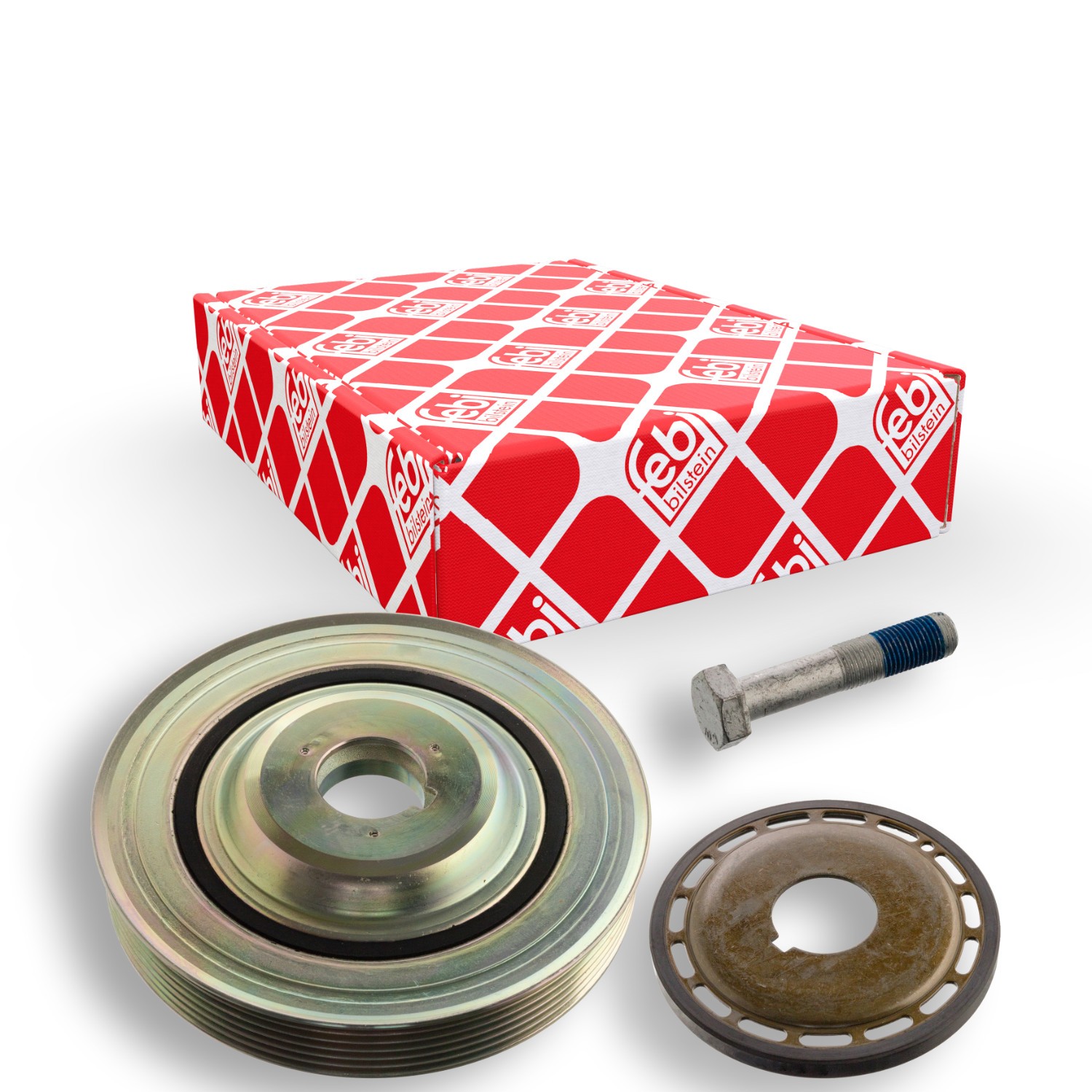 FEBI BILSTEIN Hihnapyörä, kampiakseli 106476 FEBI BILSTEIN 106476 AUDI COUPE Kampiakselin hihnapyörä halvat