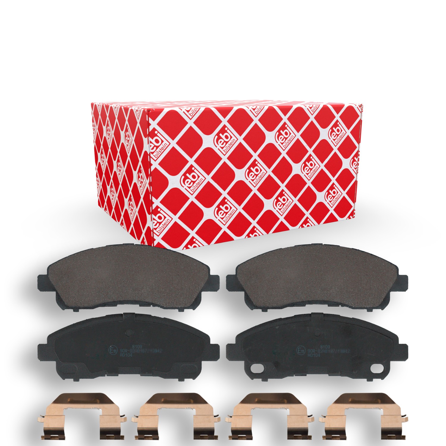 FEBI BILSTEIN Brake pad set 16948 16948 FEBI BILSTEIN racing brake pads for MITSUBISHI GALANT