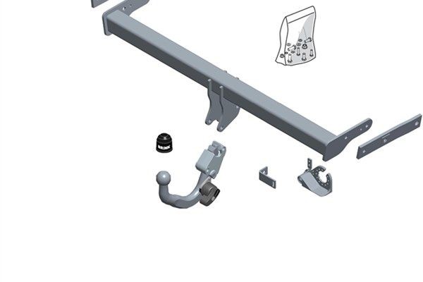 BRINK Dispositivo de reboque 651100 BRINK 651100 originais Engate de reboque Volvo S40 1 custo