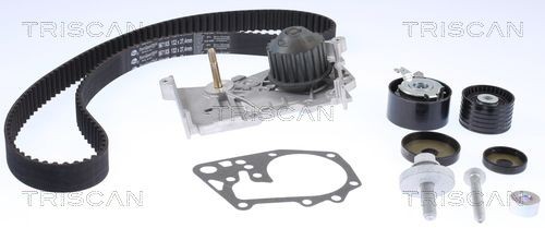 TRISCAN Vodné čerpadlo + sada ozubeného remeňa 8647 250015 8647 250015 Vodné čerpadlo + sada ozubeného remeňa TRISCAN RENAULT 5