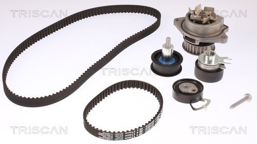 TRISCAN Registerreimsett med vannpumpe 8647 290042 Vannpumpe + registerreimsett TRISCAN Skoda YETI 8647 290042