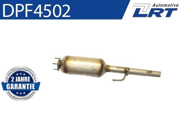 Filtro de partículas LRT DPF4502 LRT DPF4502 Filtro de fuligem partículas sistema de escape gasolina e diesel Ford KA 2009