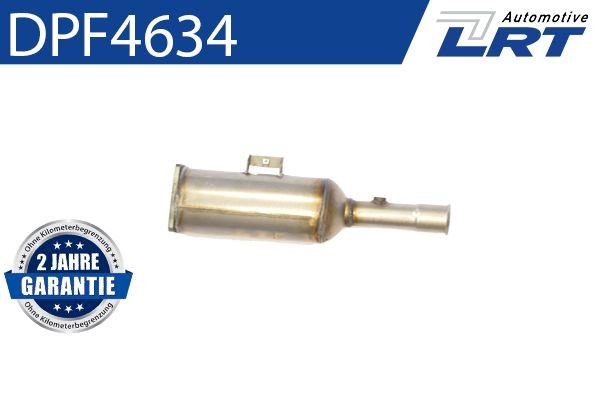 LRT Diesel particulate filter DPF4634 LRT DPF4634 PEUGEOT 807 soot filter replacement