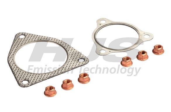 Mounting Kit, catalytic converter HJS 82 11 4577 HJS 82 11 4577 2002 PORSCHE BOXSTER exhaust mounting kit replacement