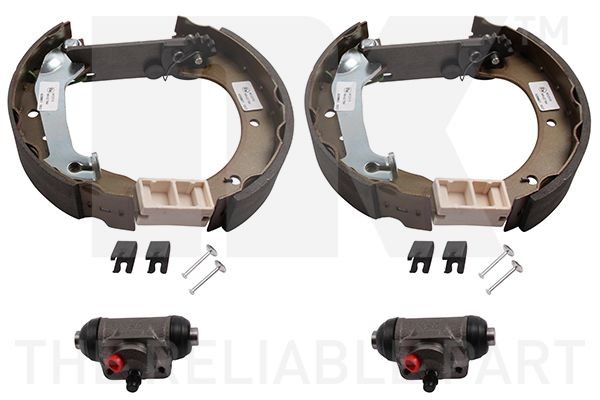 NK Sada bŕzd, Bubnová brzda 442557401 NK 442557401 Bubnové brzdy Ford Mondeo GBP cena