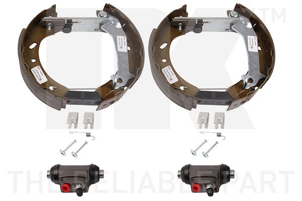 NK Sada bŕzd, Bubnová brzda 442564301 442564301 Sada bŕzd, bubnová brzda FORD FIESTA NK