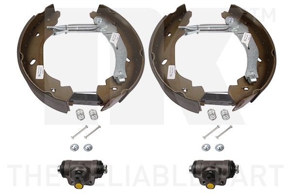 NK Sada bŕzd, Bubnová brzda 442567601 442567601 Sada bŕzd, bubnová brzda FORD FIESTA NK