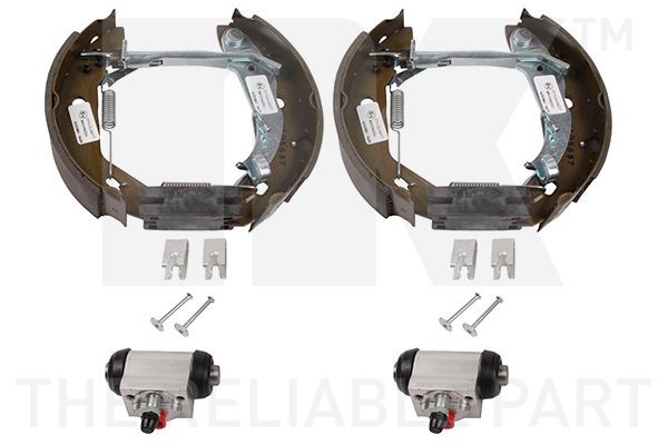 NK Brake Set, drum brakes 443365702 Mercedes A-Class NK drum brake 443365702
