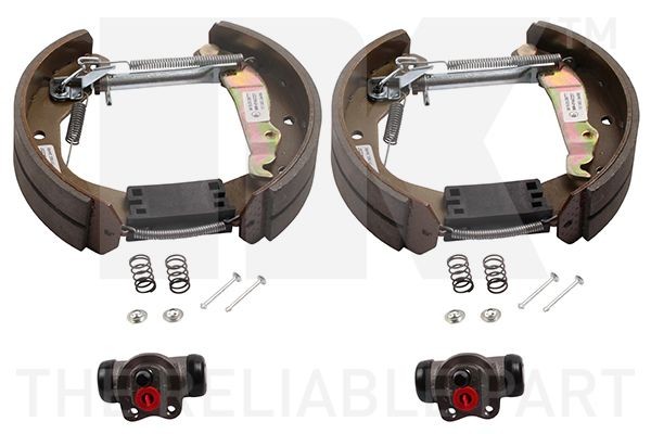 NK Bremsesett, trommebremse 443640902 NK 443640902 originale Bremsesett, trommebremse Opel Ascona C hva koster