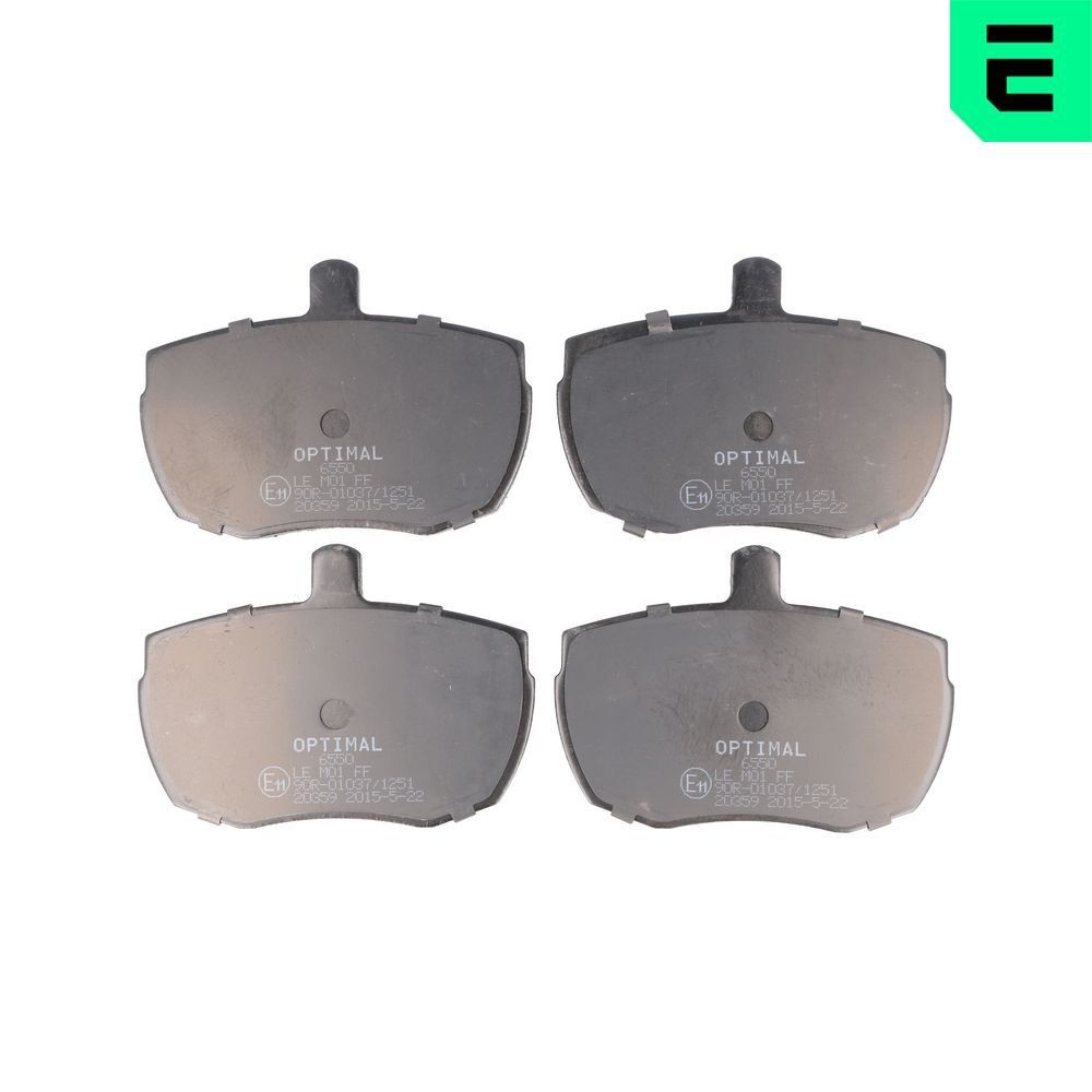 OPTIMAL Kit pastiglie freni BP-06550 OPTIMAL BP-06550 Kit pastiglie freni LDV 200 Van 1.9 D 64 CV 1994