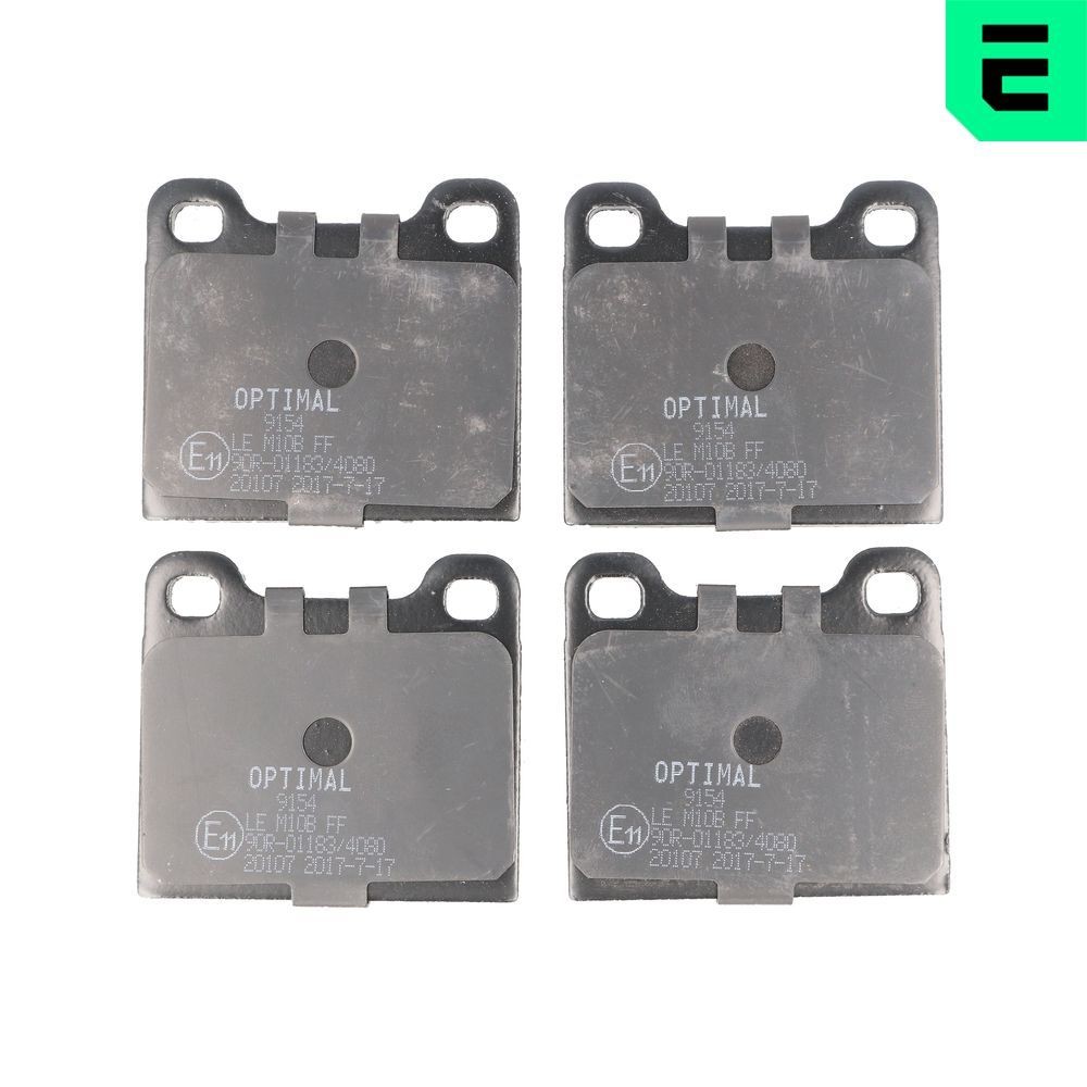 OPTIMAL Kit pastiglie freni BP-09154 Kit pastiglie freni OPTIMAL BP-09154 Tuning Alfa Romeo Giulietta 116 prezzo