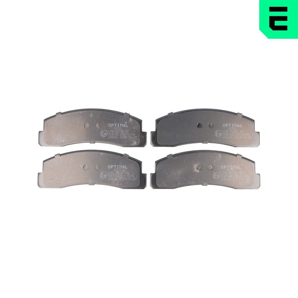 Remblokken OPTIMAL BP-09205 OPTIMAL BP-09205: Remblokkenset Lada NIVA 2009