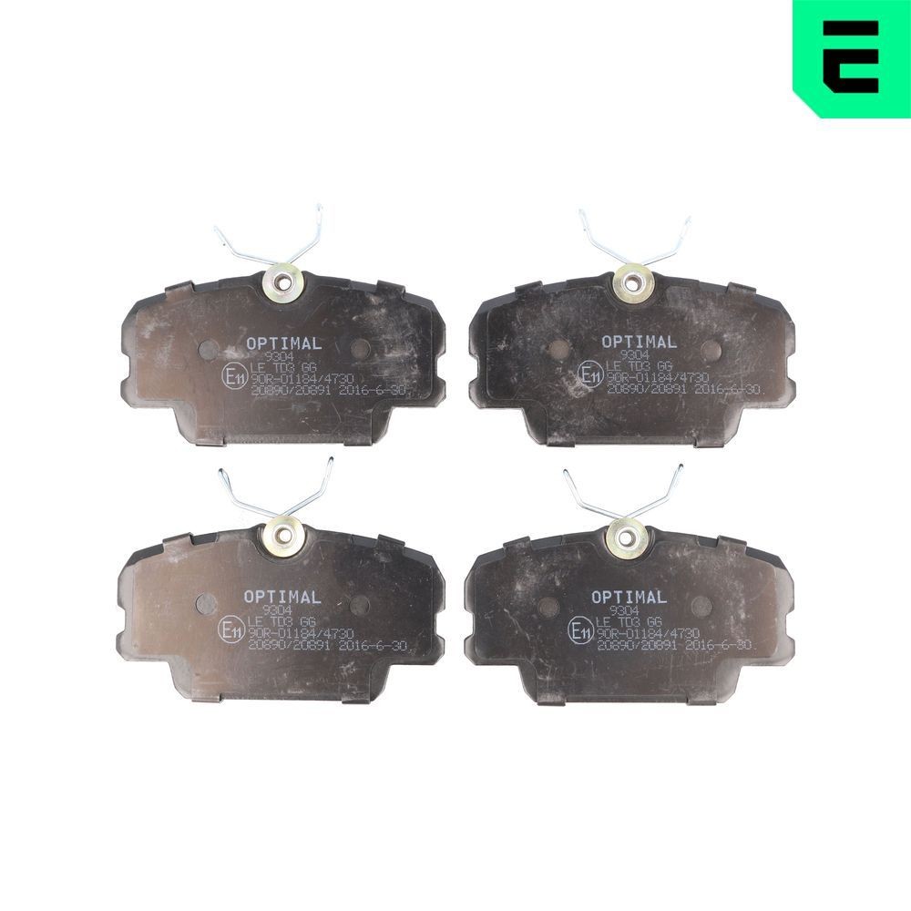 OPTIMAL Bremseklosser BP-09304 BP-09304 Bremseklosser OPTIMAL SAAB 9-5