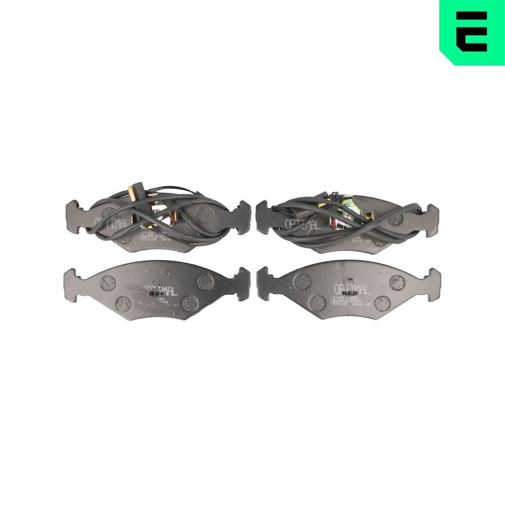 OPTIMAL Piduriklotsid BP-09582 OPTIMAL BP-09582 Piduriklots Innocenti ELBA originaal