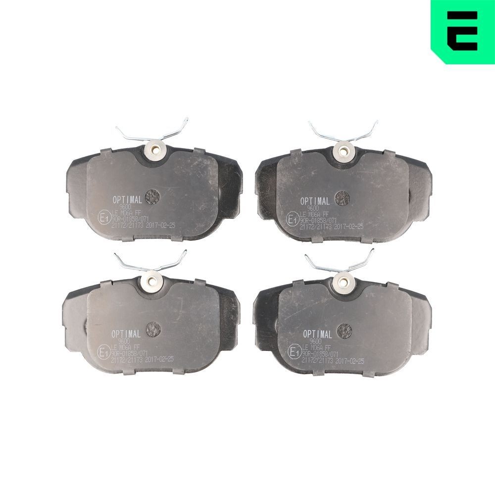 OPTIMAL Bremseklosser BP-09600 BP-09600 OPTIMAL Sportsbremseklosser BMW billige