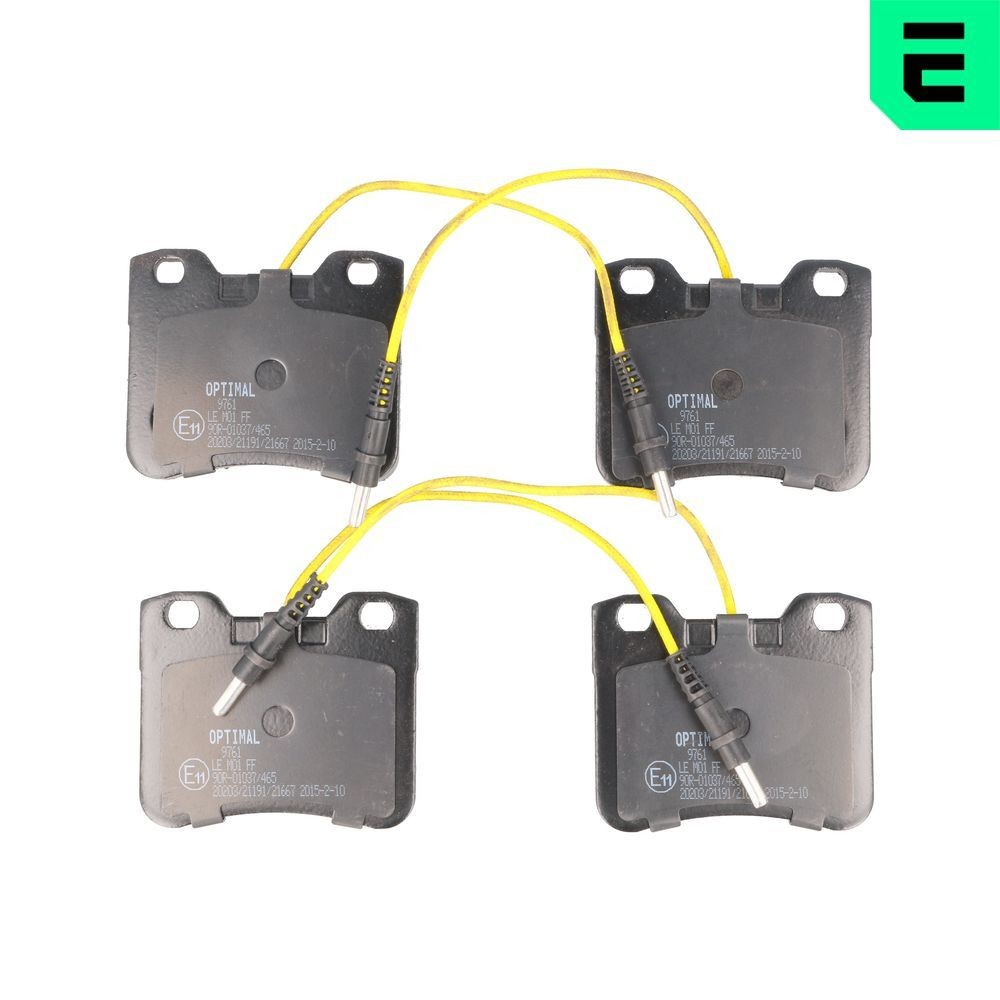 OPTIMAL Kit pastiglie freni BP-09761 BP-09761 Pastiglie dei freni CITROËN JUMPY OPTIMAL costo