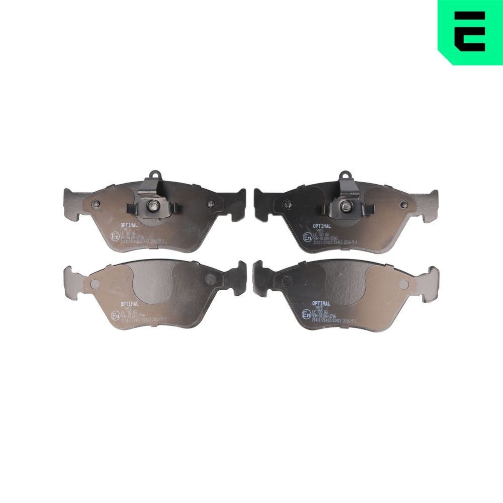 OPTIMAL Remblokken BP-09915 Saab 9000 Remblokkenset OPTIMAL BP-09915