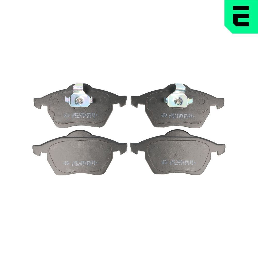 OPTIMAL Bromsbelägg BP-10124 BP-10124 OPTIMAL bromsbeläggsats Saab 9-5