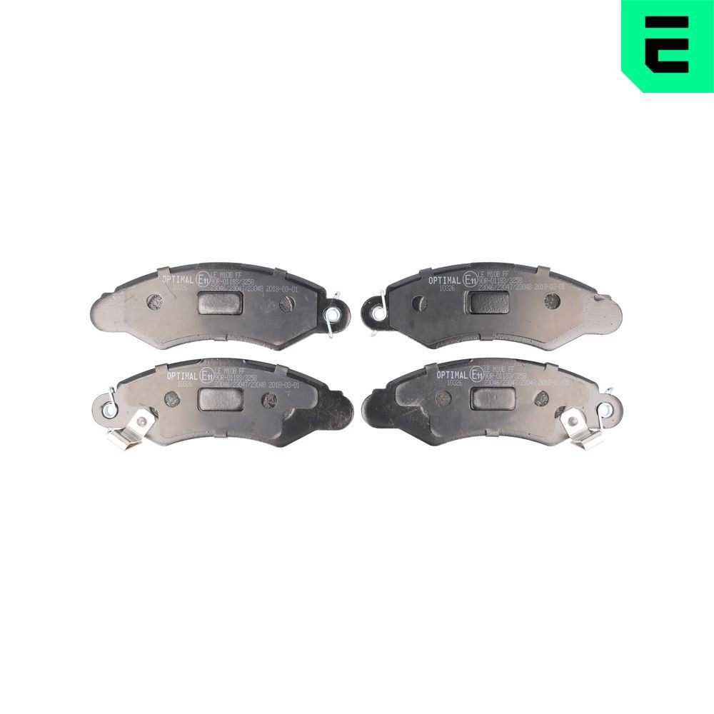 OPTIMAL Brzdové doštičky/platničky BP-10326 OPTIMAL BP-10326 Brzdové obloženie Subaru Justy 2 cena