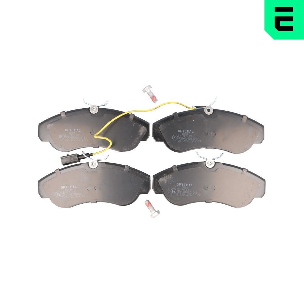 OPTIMAL Brake pad set BP-10489 BP-10489 OPTIMAL brake pads CITROЁN DISPATCH