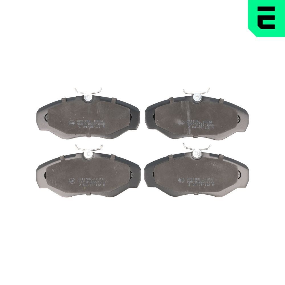 OPTIMAL Remblokken BP-12014 BP-12014 OPTIMAL Race-remblokken Renault goedkoop