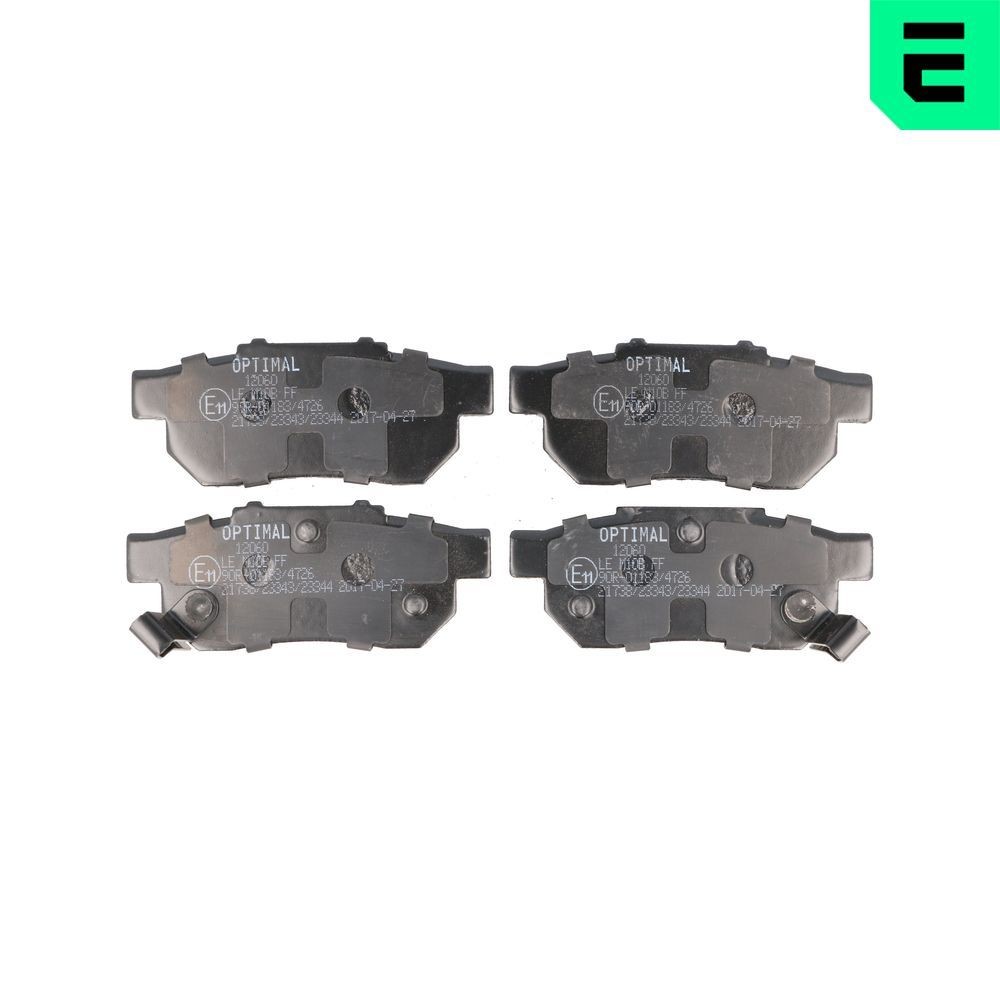 OPTIMAL Bromsbelägg BP-12060 BP-12060 OPTIMAL Bromsklossar Honda