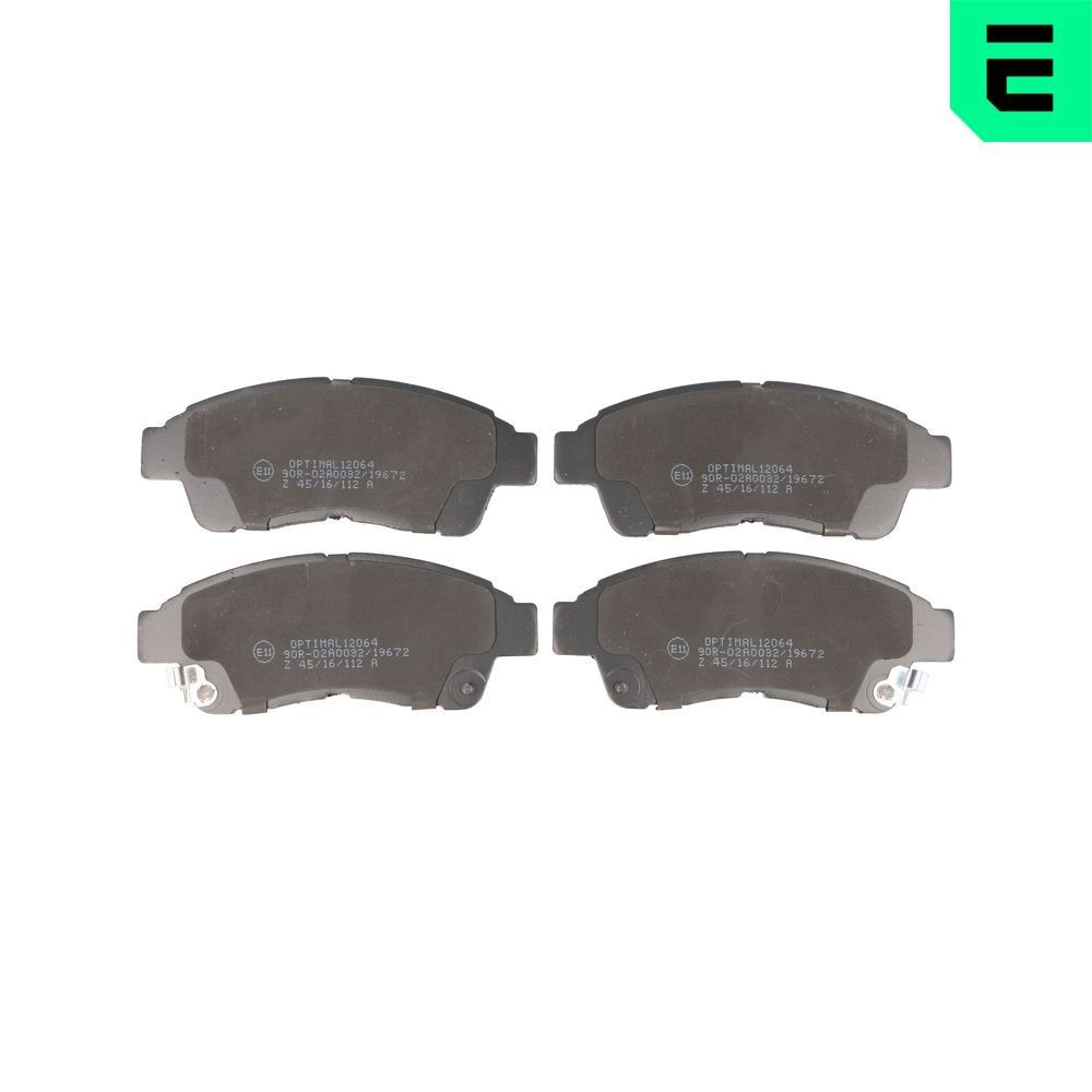 OPTIMAL Remblokken BP-12064 Toyota AYGO Remblokset OPTIMAL BP-12064