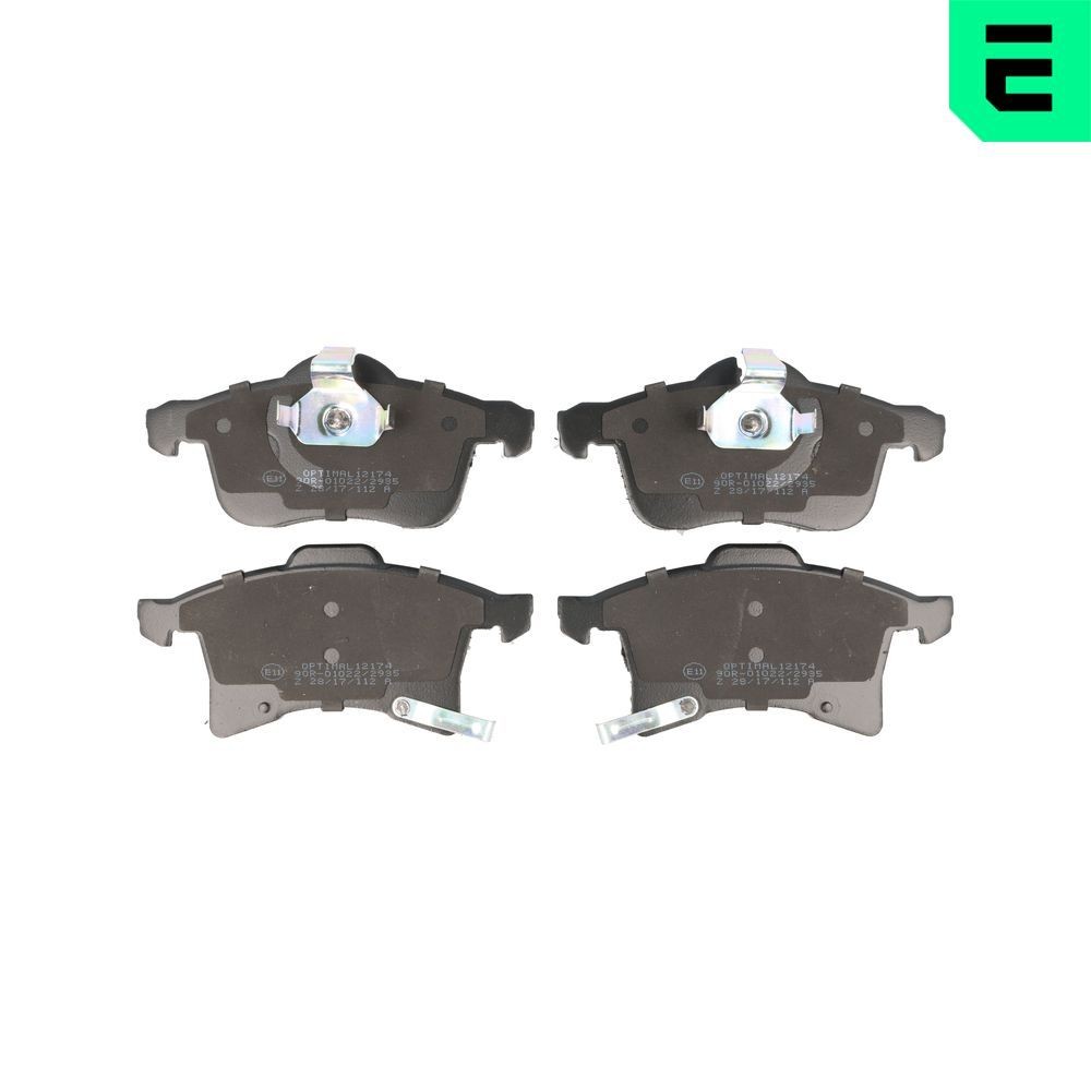 OPTIMAL Piduriklotsid BP-12174 Klotsid OPTIMAL Chevrolet CAPRICE CLASSIC BP-12174