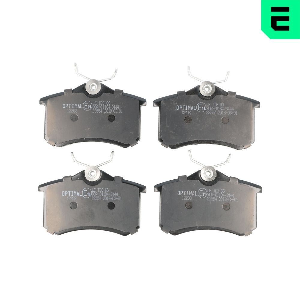 OPTIMAL Plaquettes de frein BP-12208 Citroën C3 Plaquettes de frein OPTIMAL BP-12208