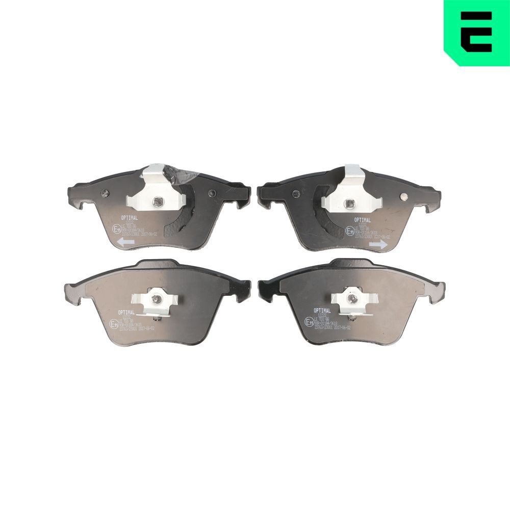 OPTIMAL Plaquettes de frein BP-12222 Volvo V70 Freins, plaquettes de freins OPTIMAL BP-12222