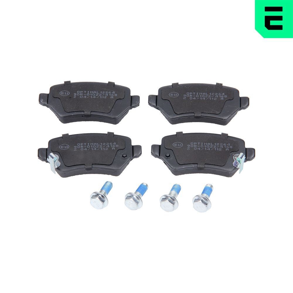 OPTIMAL Kit pastiglie freni BP-12264 BP-12264 Pastiglie freno sportive OPTIMAL OPEL ASTRA costo