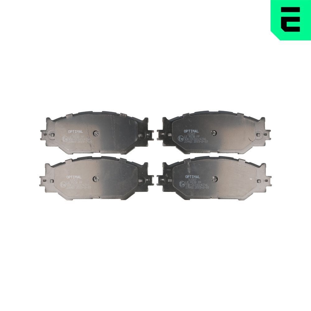 OPTIMAL Kit pastiglie freni BP-12307 BP-12307 OPTIMAL Pastiglie freno sportive LEXUS prezzo
