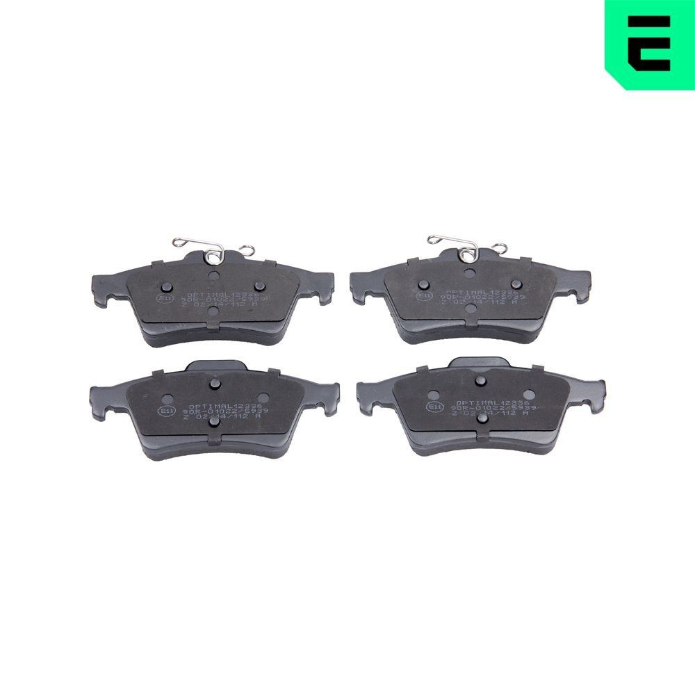 OPTIMAL Kit pastiglie freni BP-12336 BP-12336 costo Pastiglie freno sportive OPTIMAL OPEL ASTRA