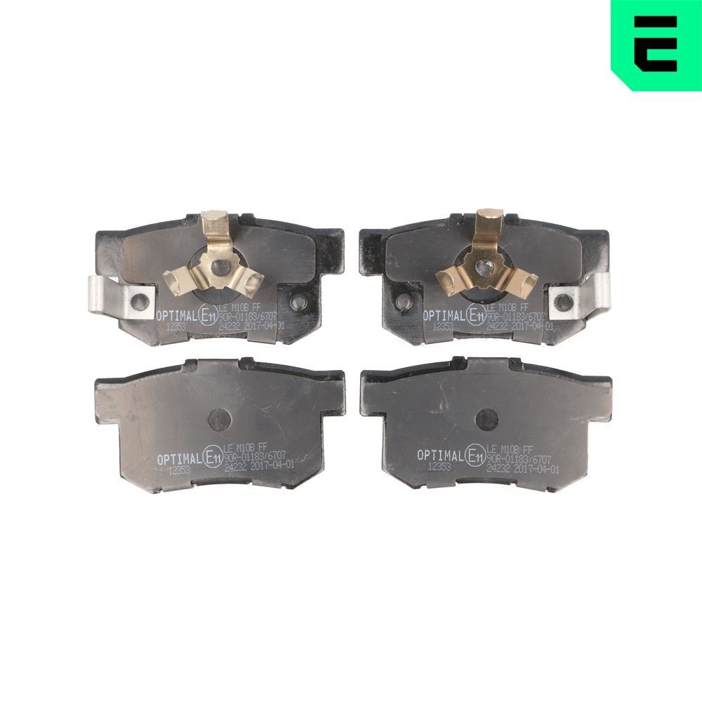 OPTIMAL Bromsbelägg BP-12353 BP-12353 OPTIMAL Bromsbelägg Honda