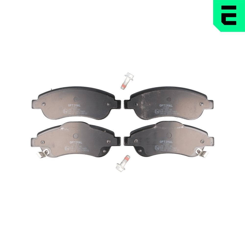 OPTIMAL Brake pad set BP-12368 OPTIMAL BP-12368 Brake pad set