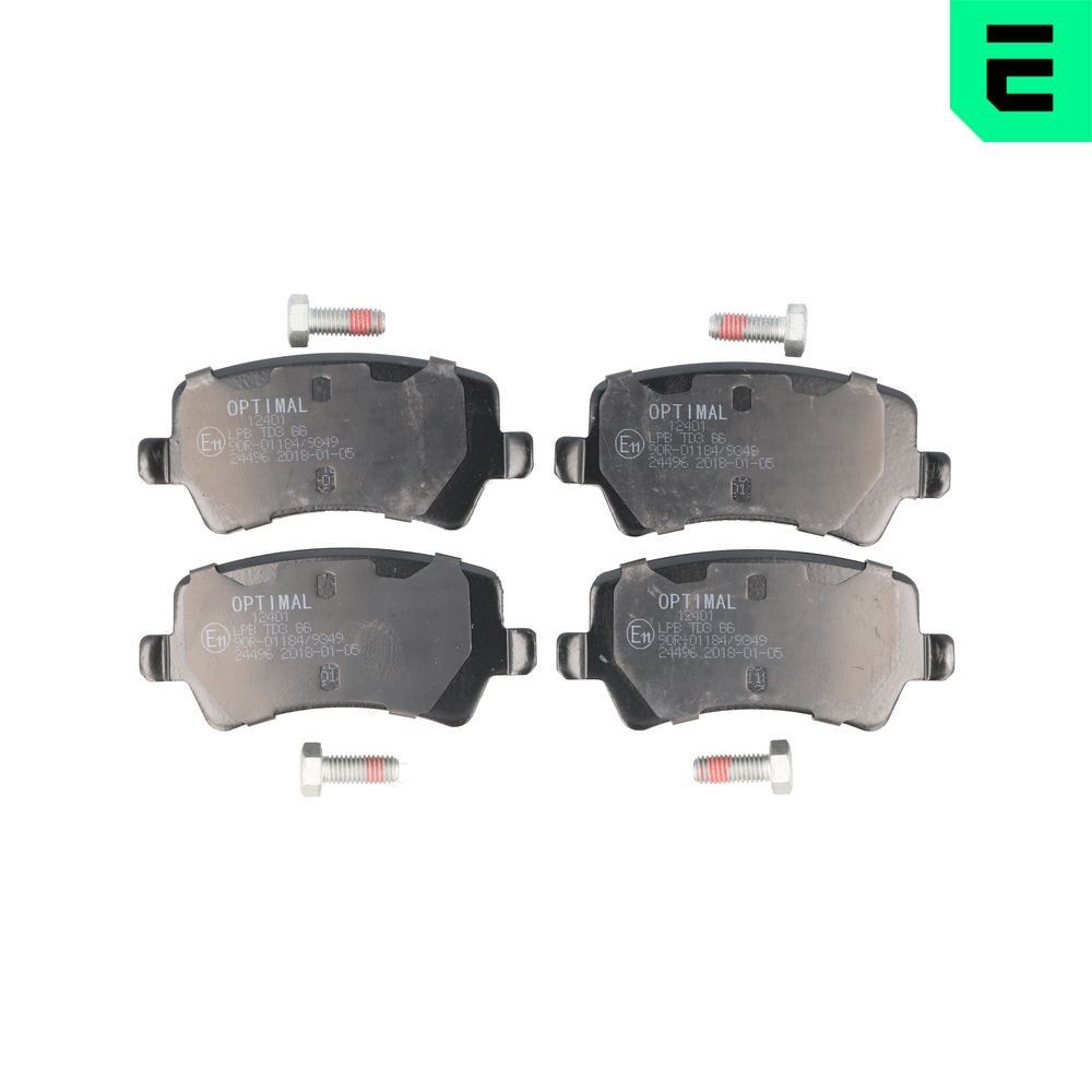 OPTIMAL Bremseklosser BP-12401 BP-12401 Bremseklosser VOLVO V40 Stasjonsvogn OPTIMAL