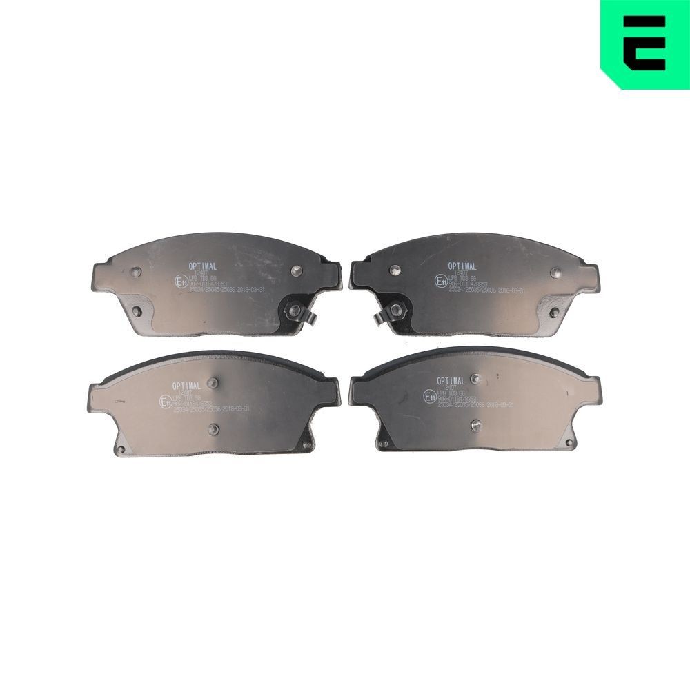 OPTIMAL Pastilhas de travão BP-12407 BP-12407 Pastilhas de travão OPTIMAL OPEL VECTRA
