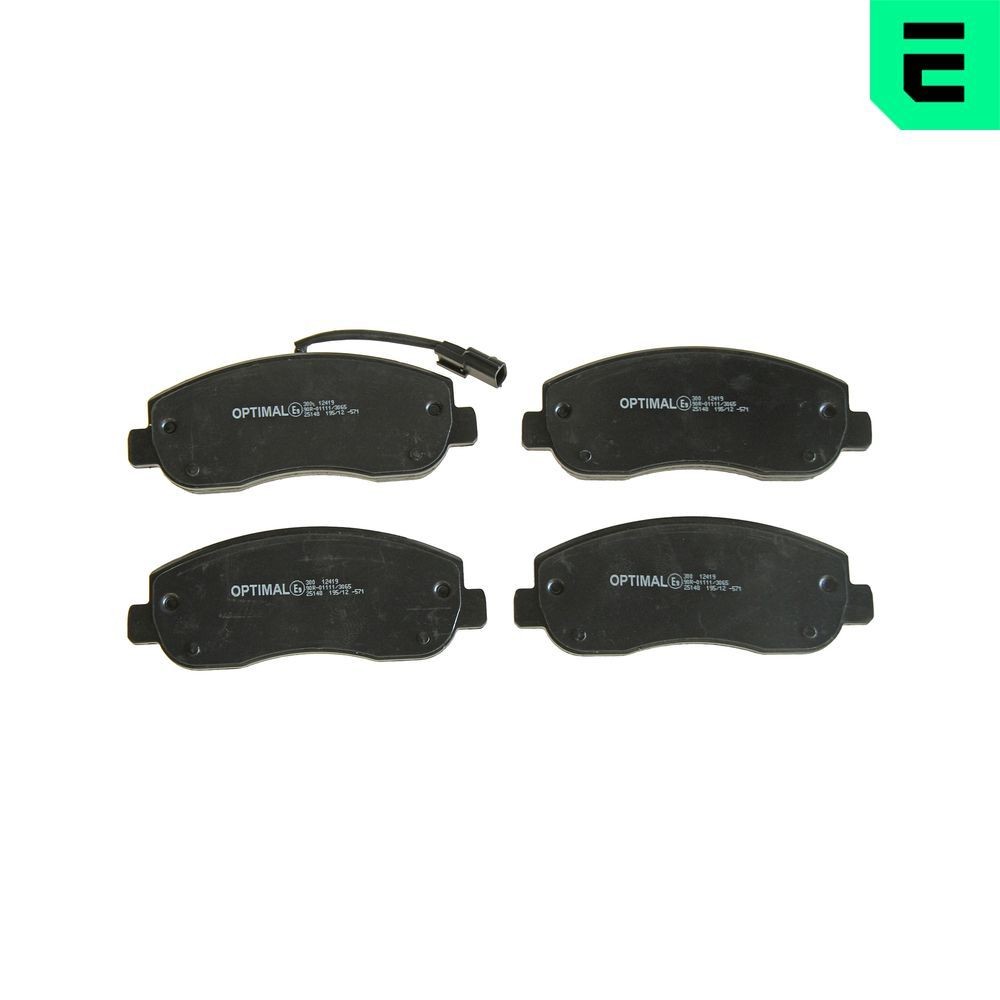 OPTIMAL Pastilhas de travão BP-12419 Jogo de pastilhas de travão OPTIMAL Opel VECTRA BP-12419